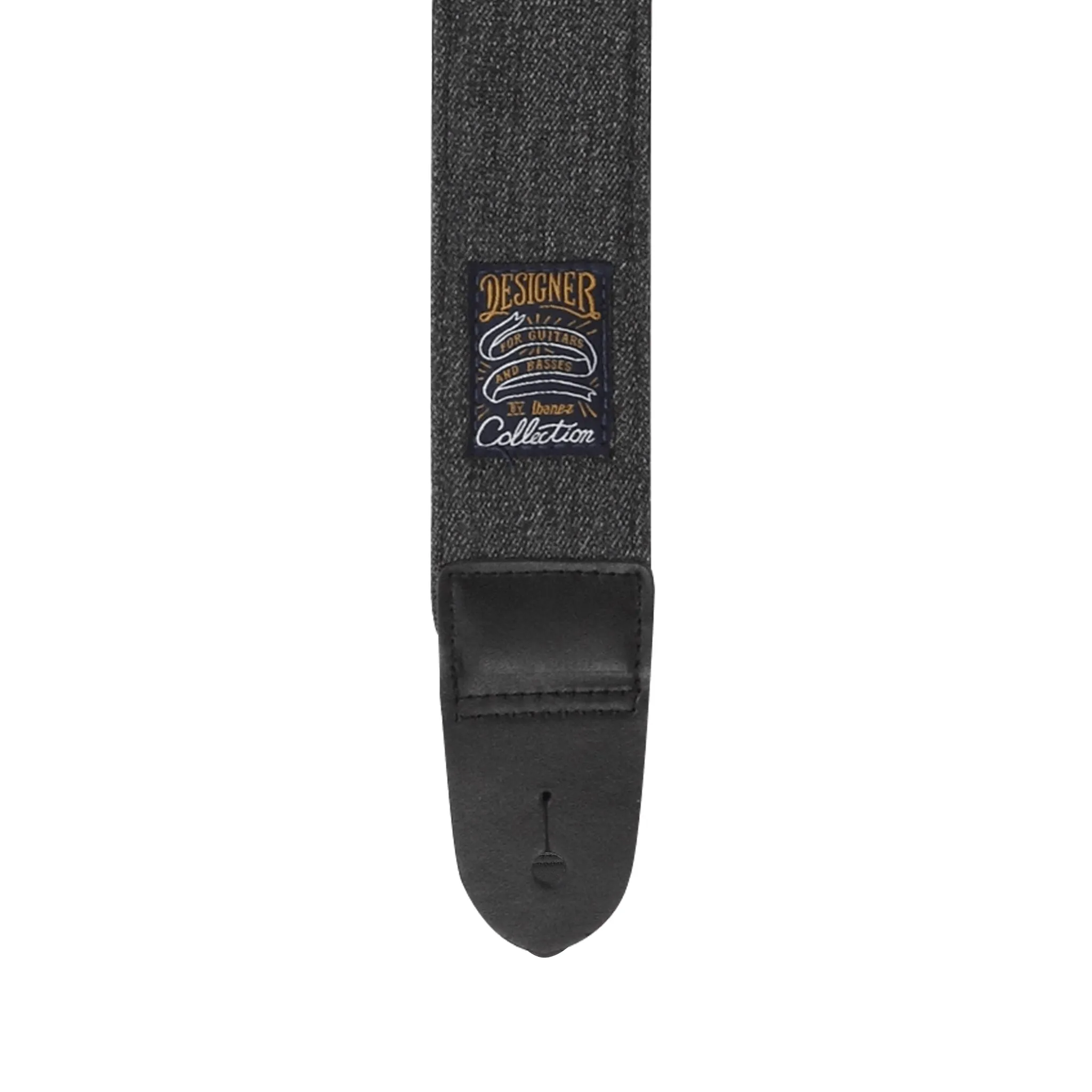 Ibanez DCS50D-BKD Designer Collection Guitar Strap, Black Denim