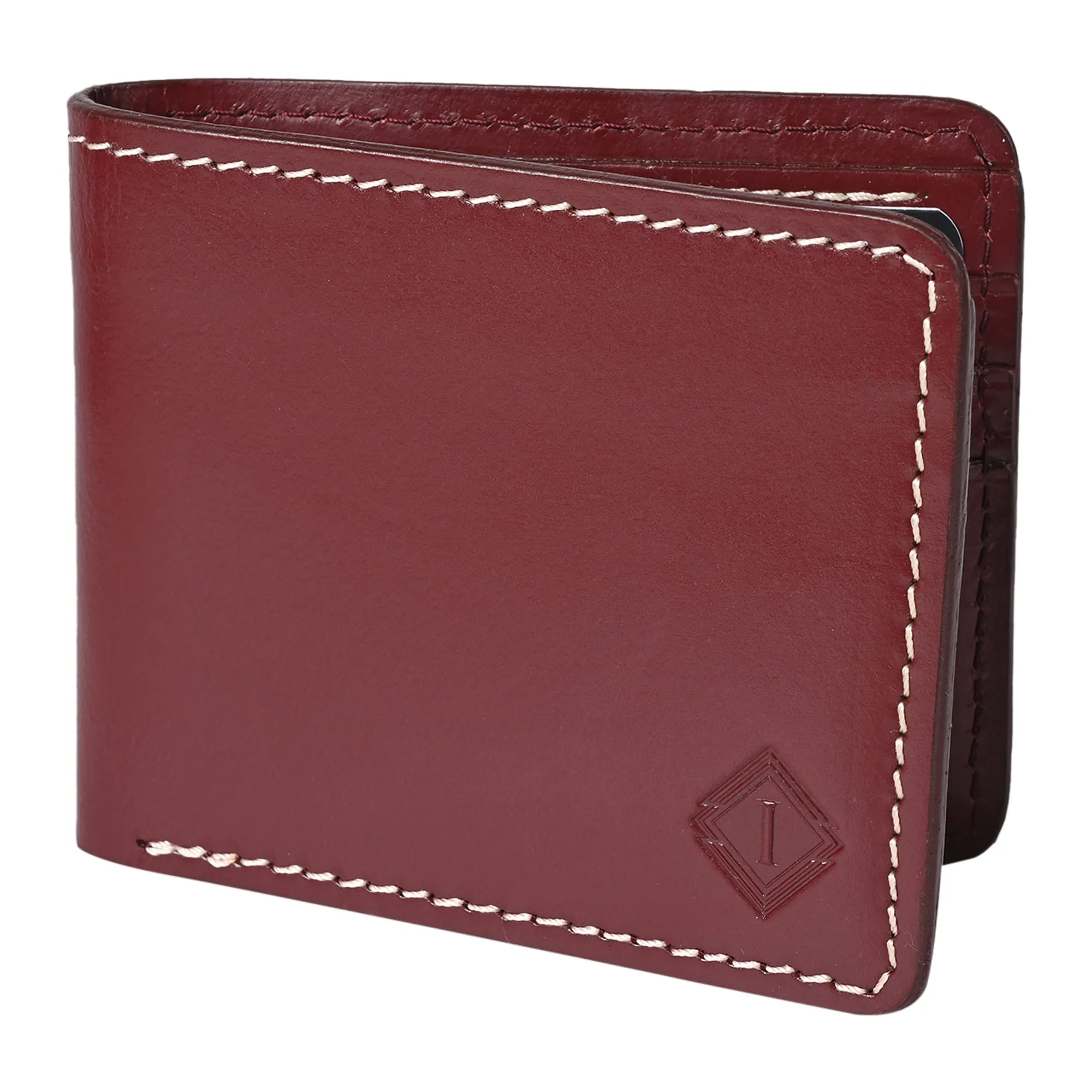 IMPERIAL STUDIOS RFID Blocking Bifold Premium Handcrafted Full-Grain Harness Leather Wallet Extra Capacity - Slim & Elegant Design Packed in Stylish Gift Box