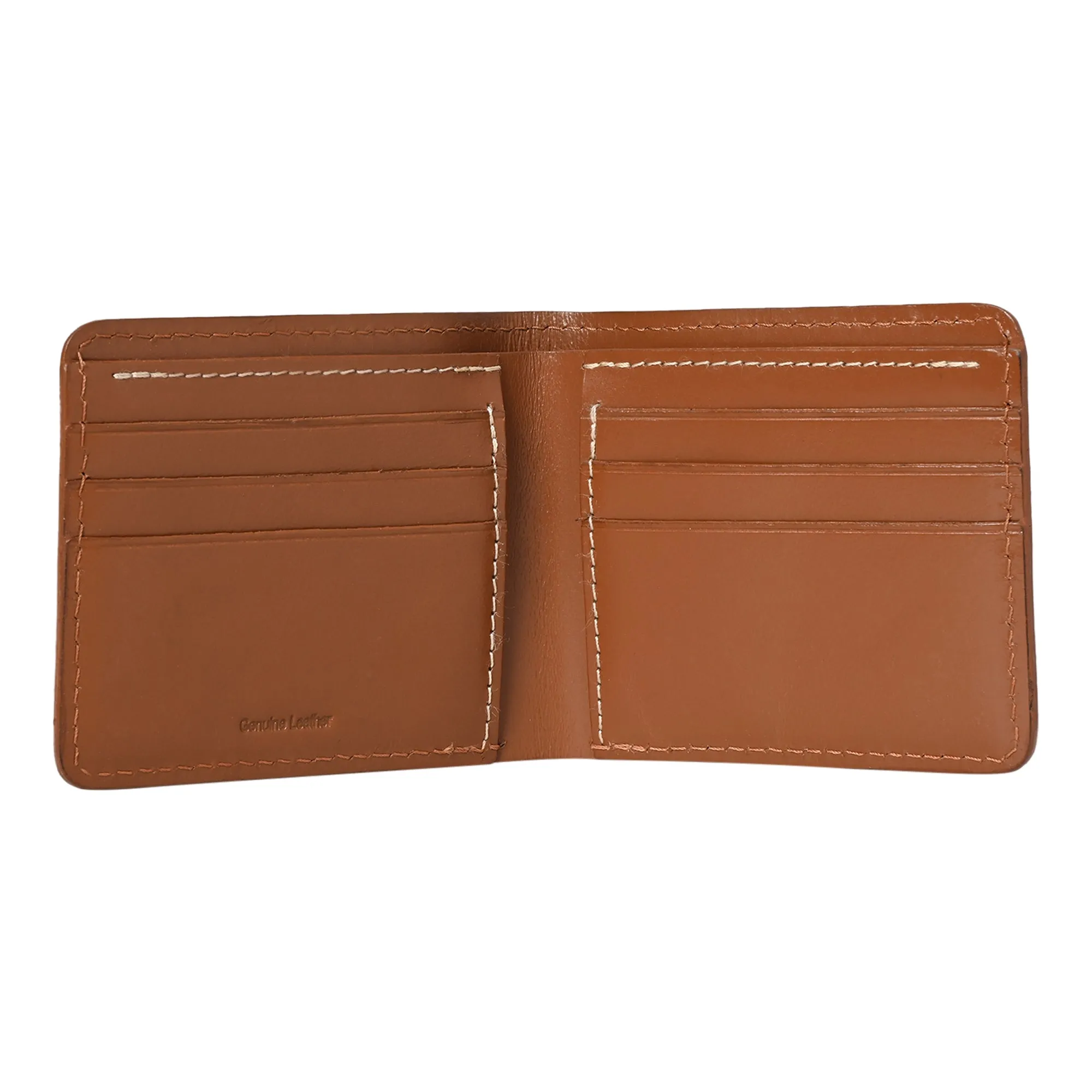 IMPERIAL STUDIOS RFID Blocking Bifold Premium Handcrafted Full-Grain Harness Leather Wallet Extra Capacity - Slim & Elegant Design Packed in Stylish Gift Box