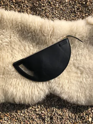 Irving mini half circle clutch