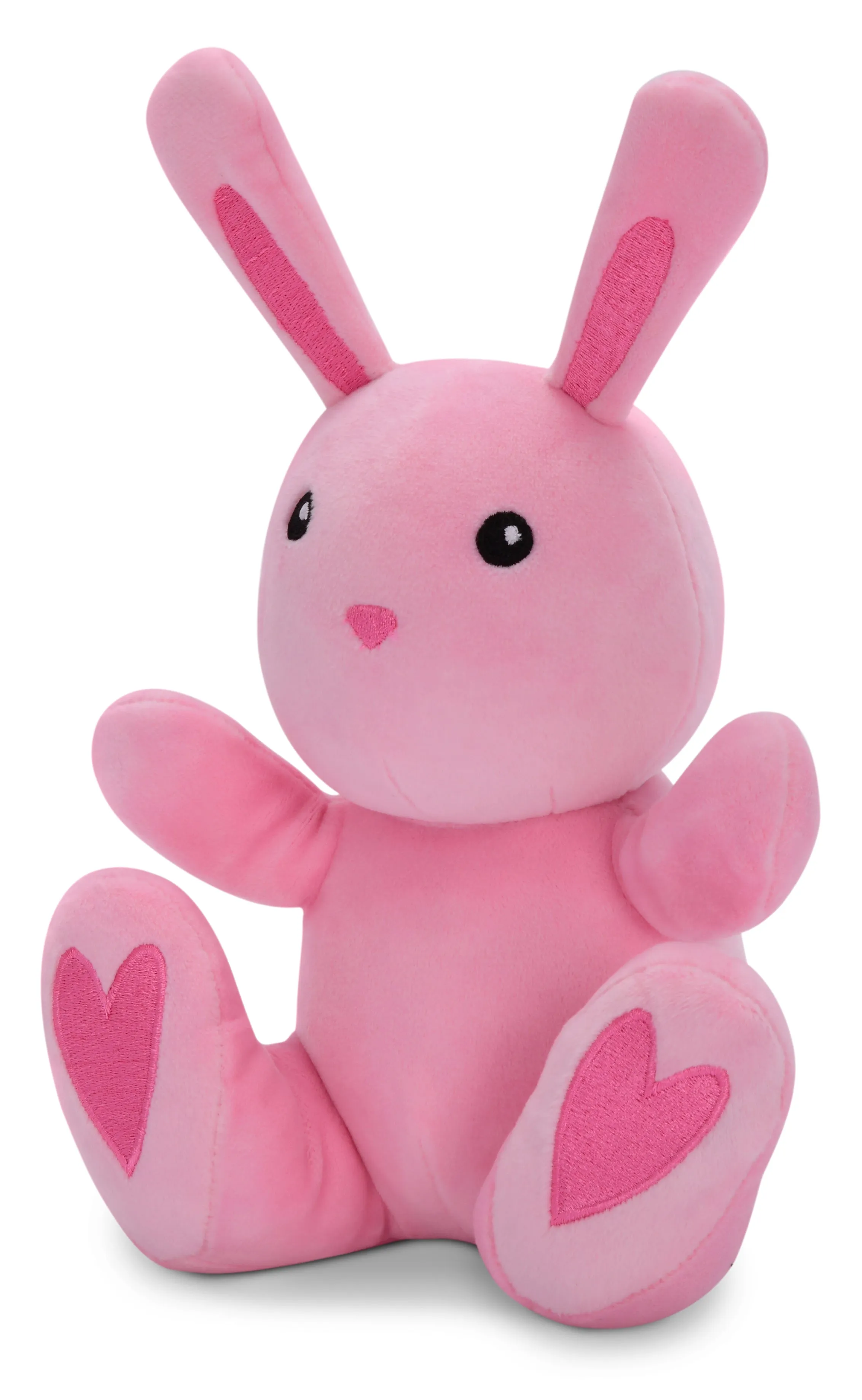 Iscream Bunny Zipper Egg Fleece Plush