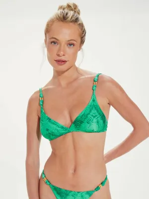 Jaque Kira Top in Tamale Cactus