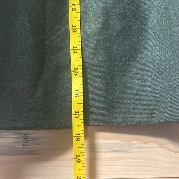 Jcrew Army Green Utilitarian Skirt