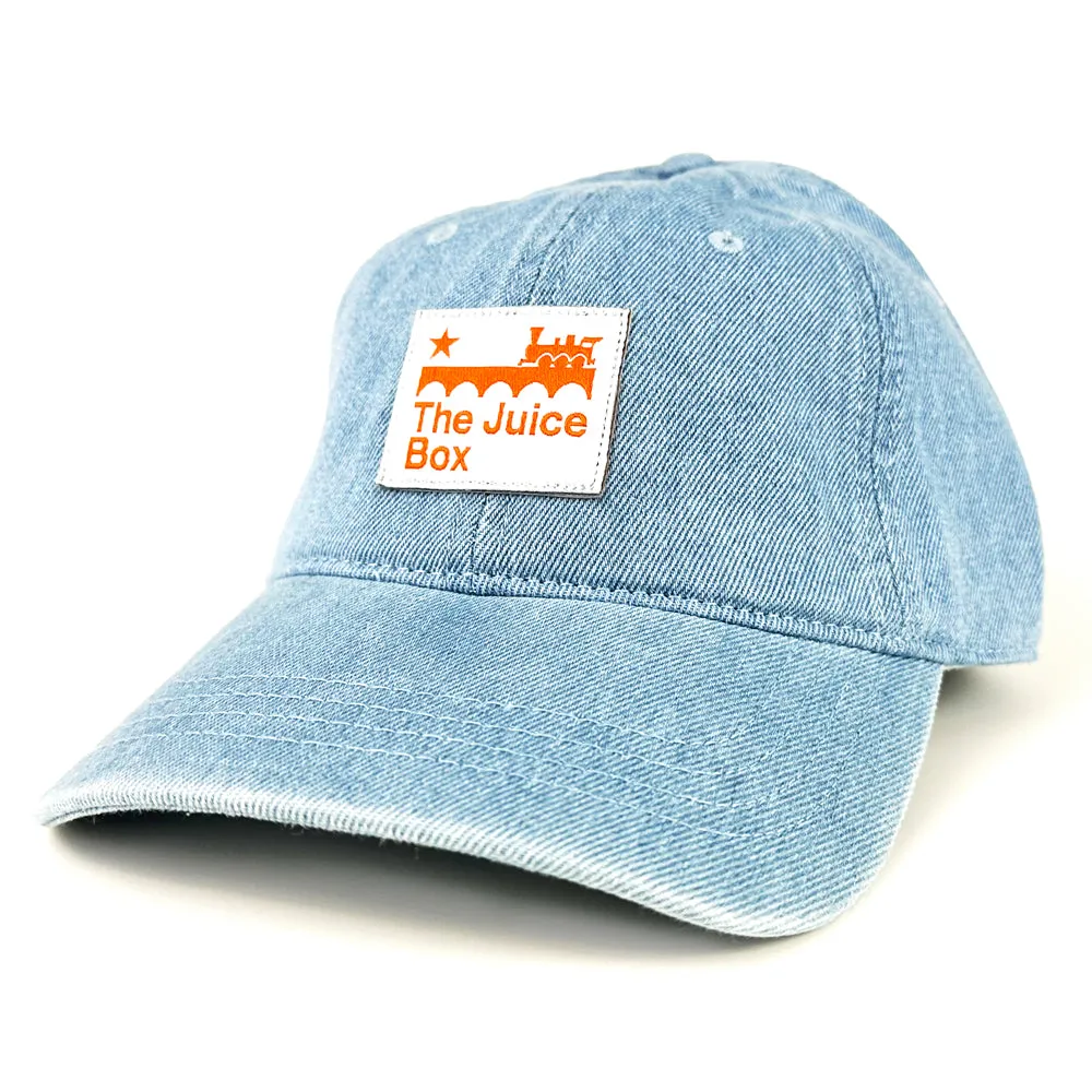 Juice Box Patch Dad Hat | (Denim)