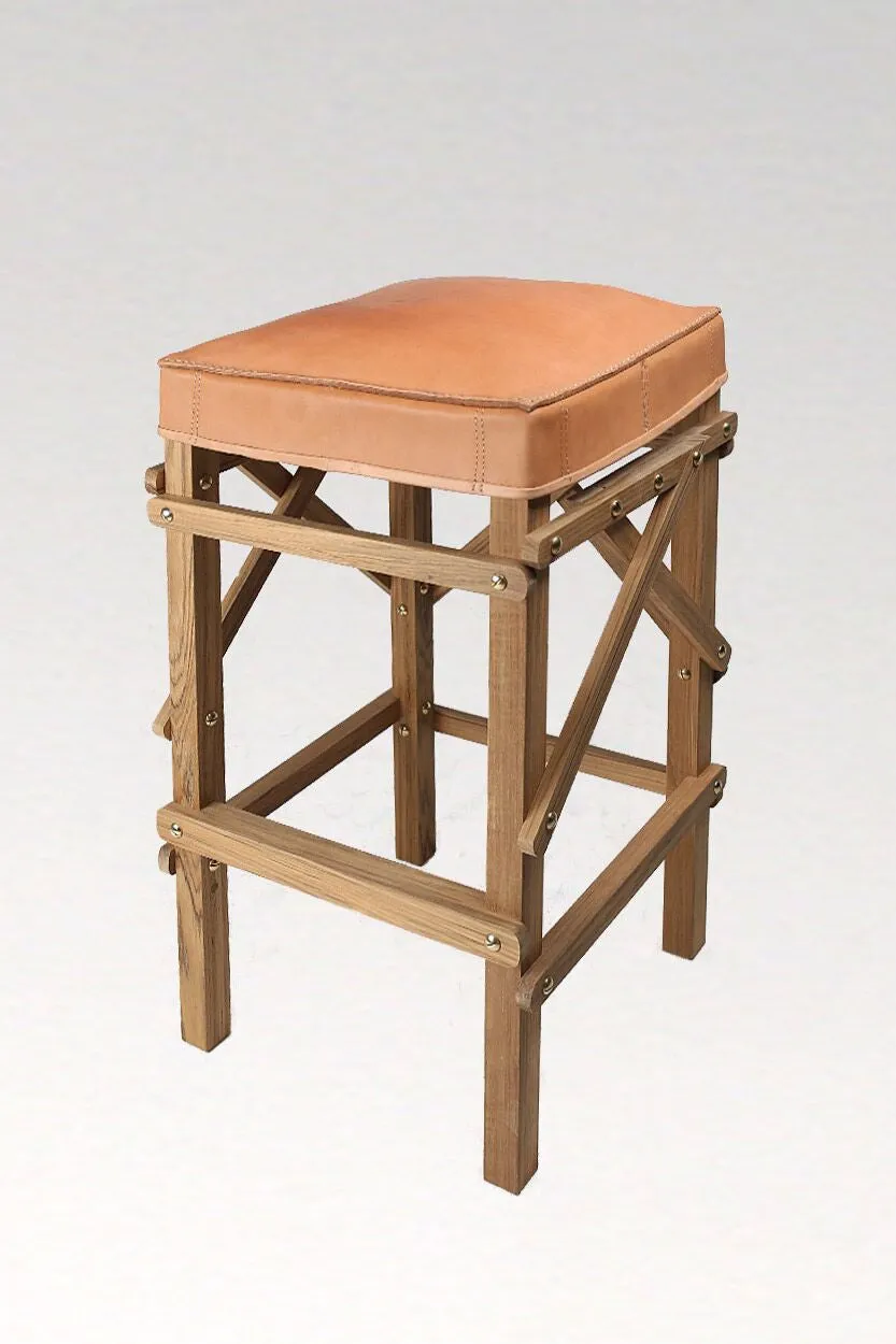 JZ Leather Barstools