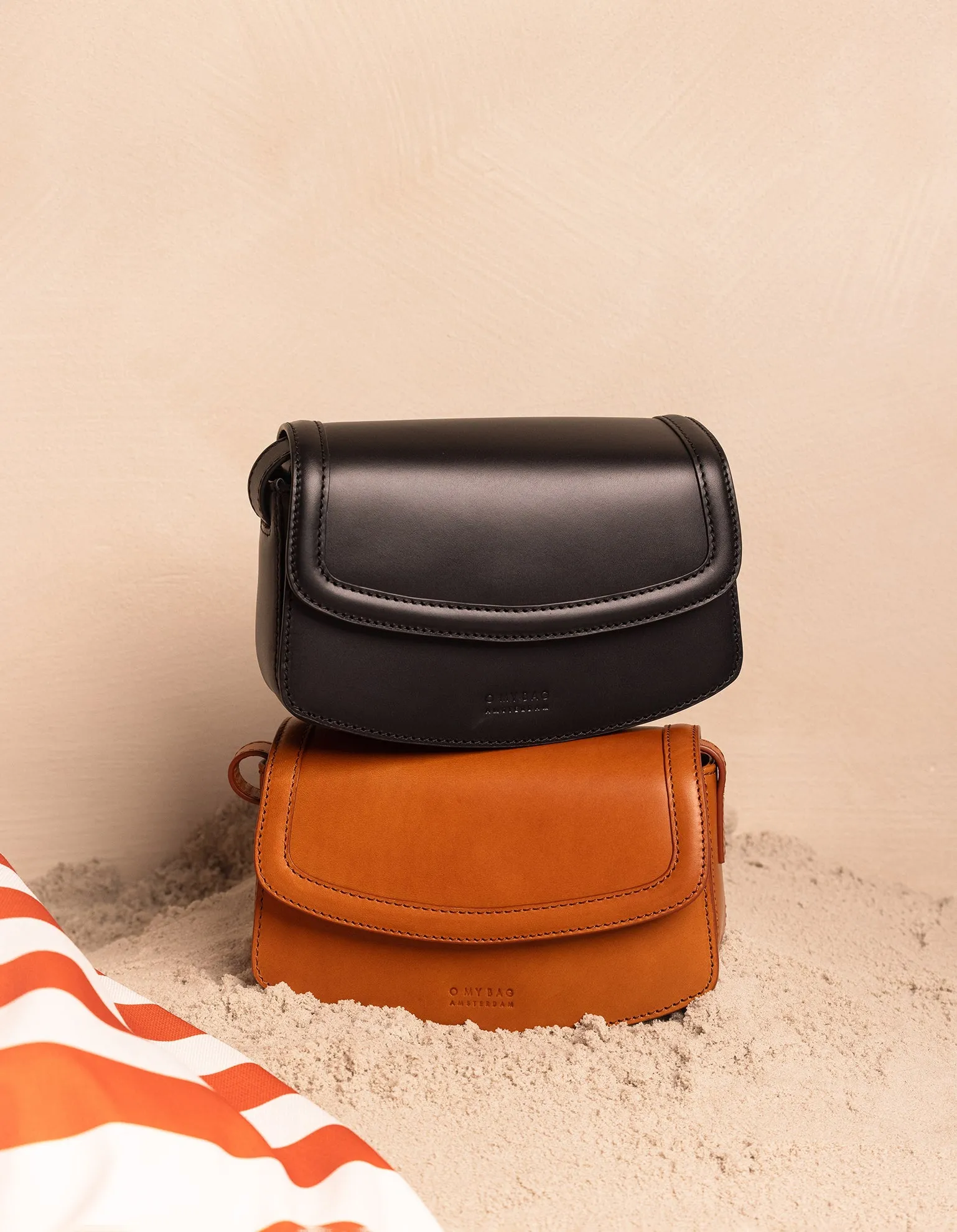 Kendalini Classic Leather Bag Black