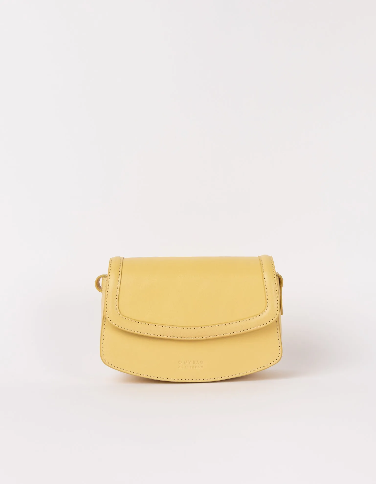 Kendalini Classic Leather Bag Butter Yellow