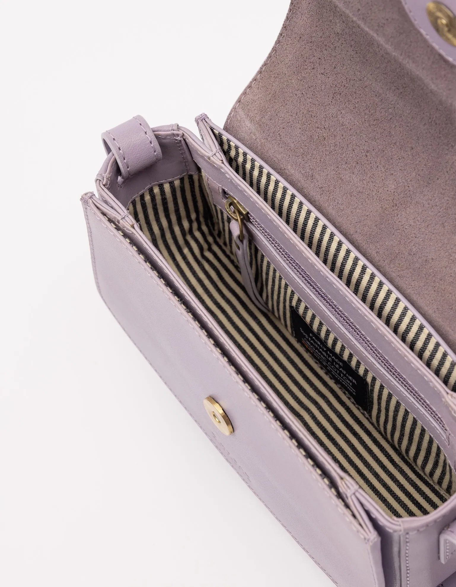 Kendalini Classic Leather Bag Lavender