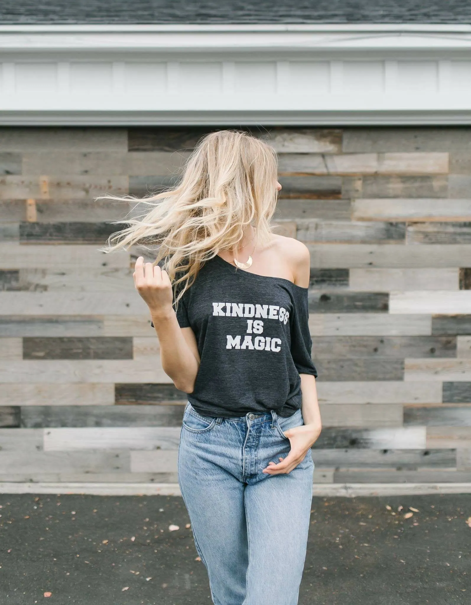Kindness is Magic - Off the Shoulder