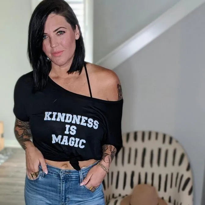 Kindness is Magic - Off the Shoulder