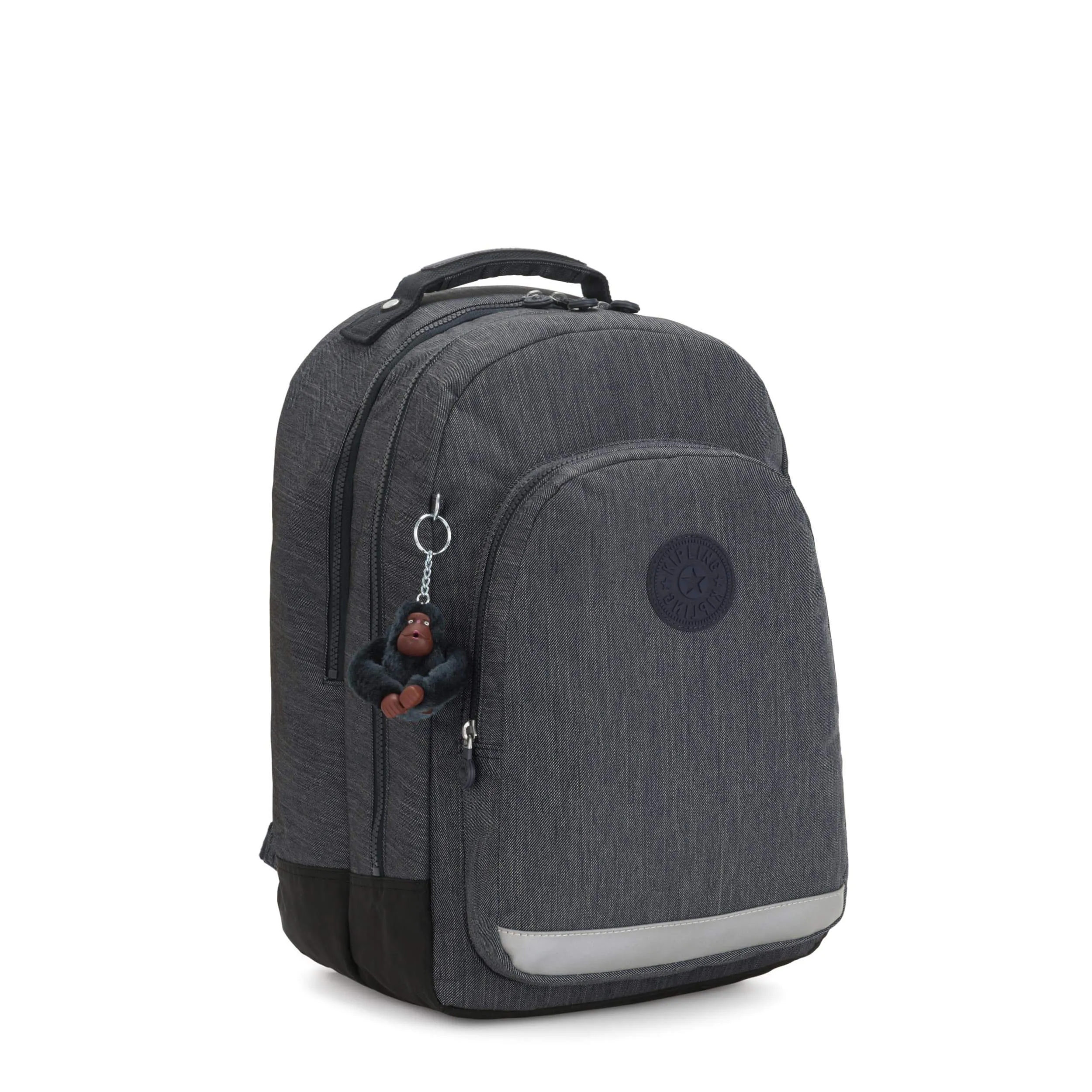 Kipling-Class Room-Large backpack (with laptop protection)-Marine Navy-I4663-58C