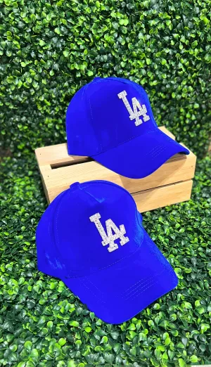 LA VELVET BLING HAT