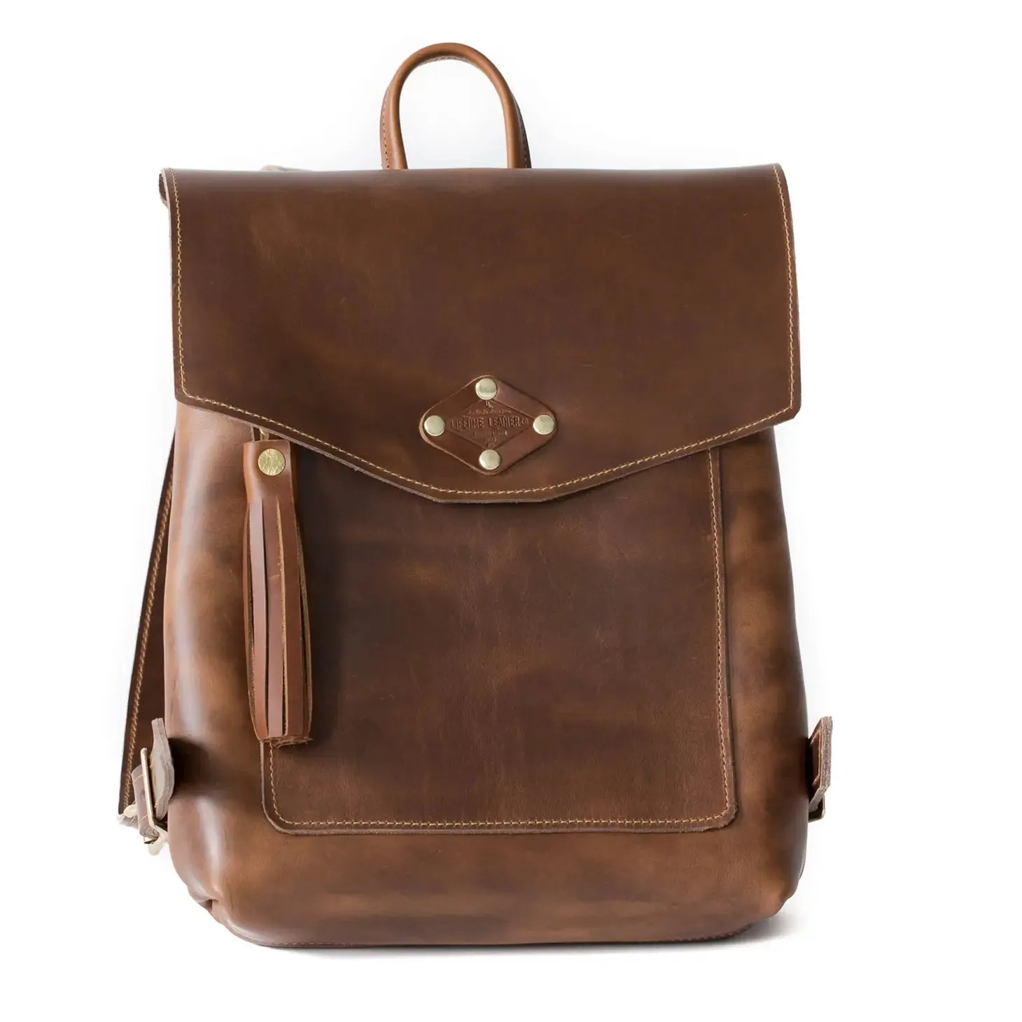 Lady's Rucksack in Brown by Lifetime Leather Co.