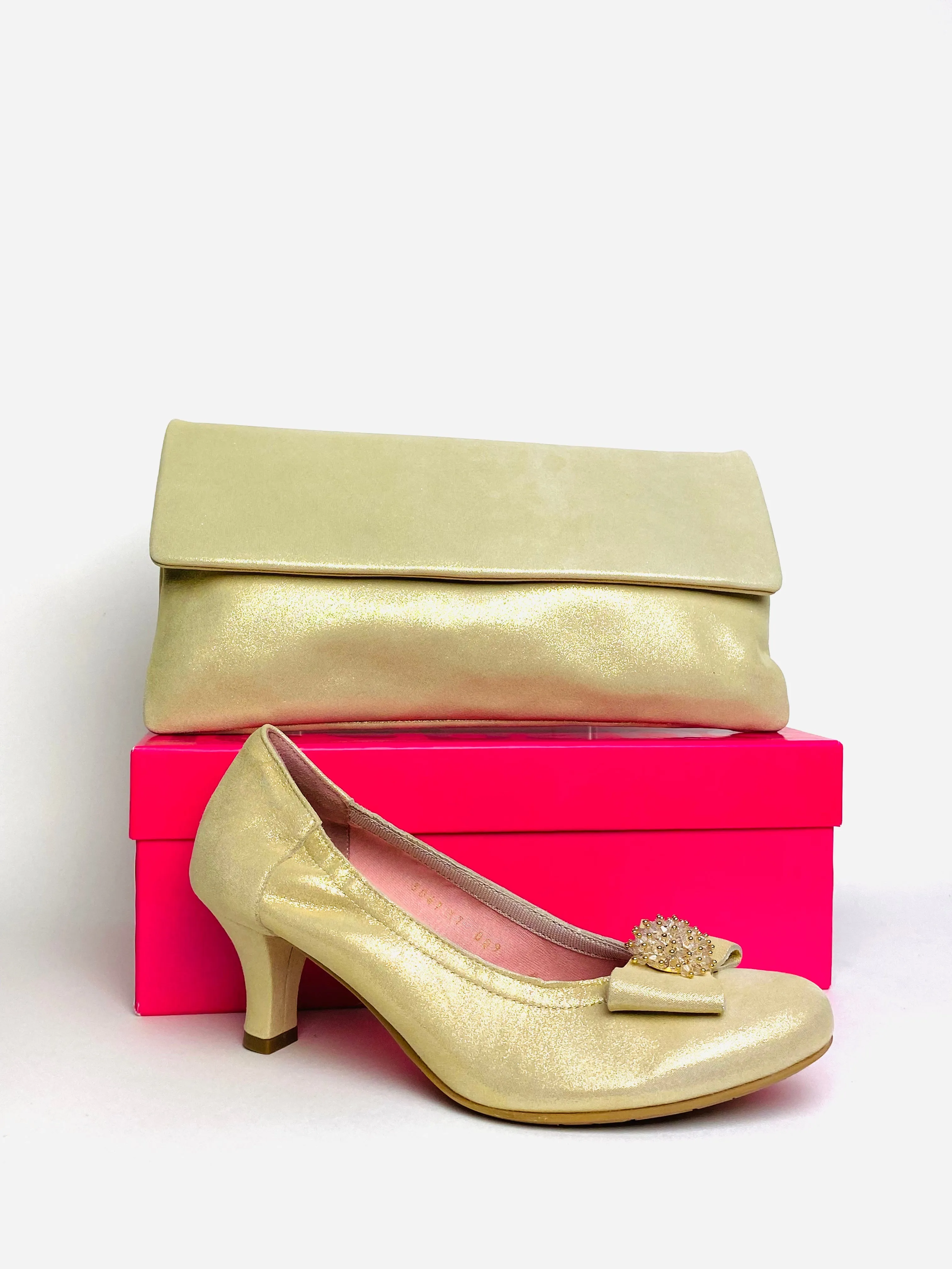 Le Babe - Bopolly Gold bag*