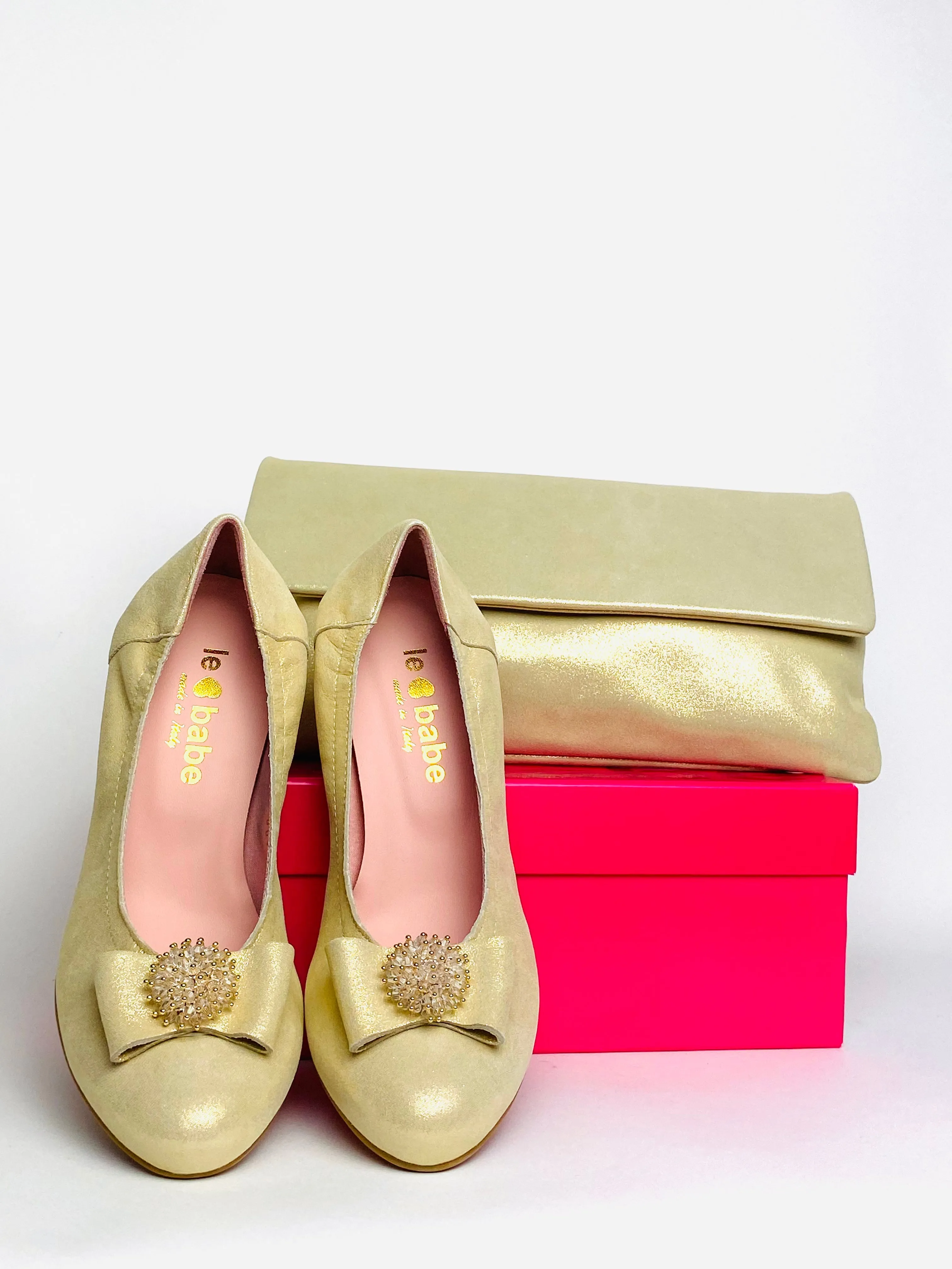 Le Babe - Bopolly Gold bag*