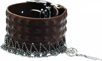 Leather & Silver Bracelet