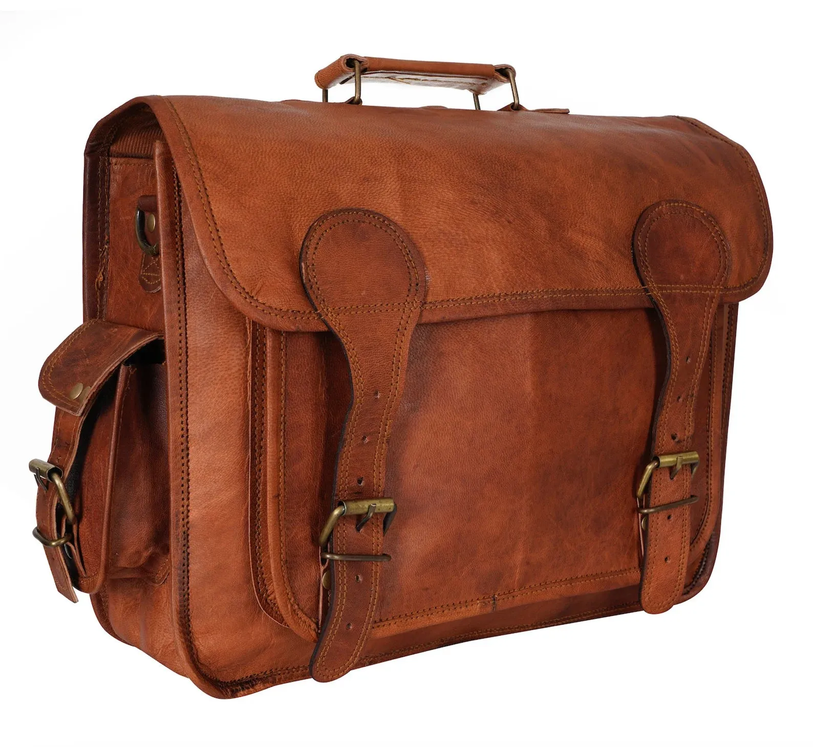 Leather Laptop Satchel/Briefcase