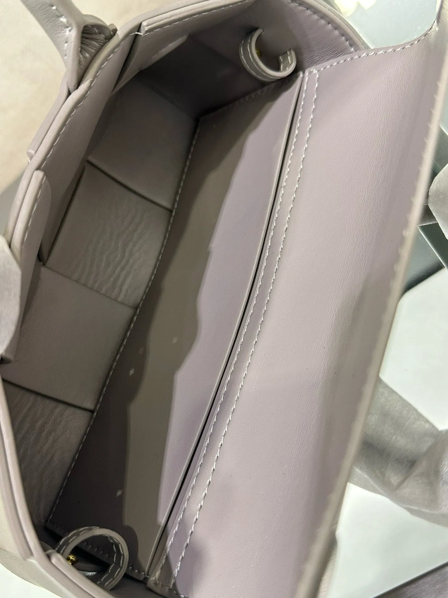 Leather Mini Tote Bag