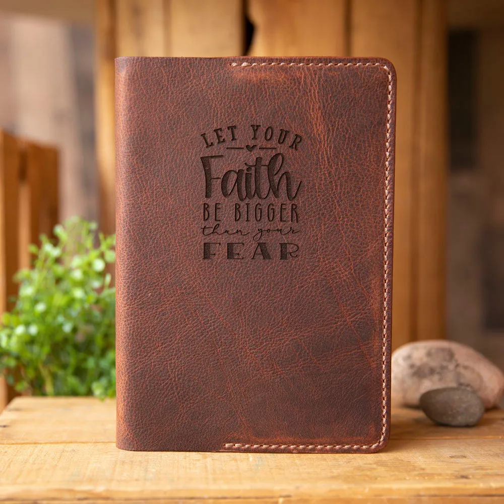 Leather Notebook Journal with Pen Pocket