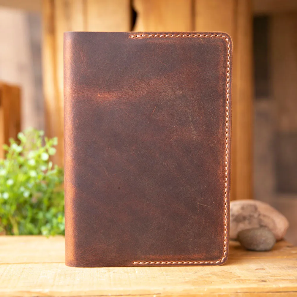Leather Notebook Journal with Pen Pocket