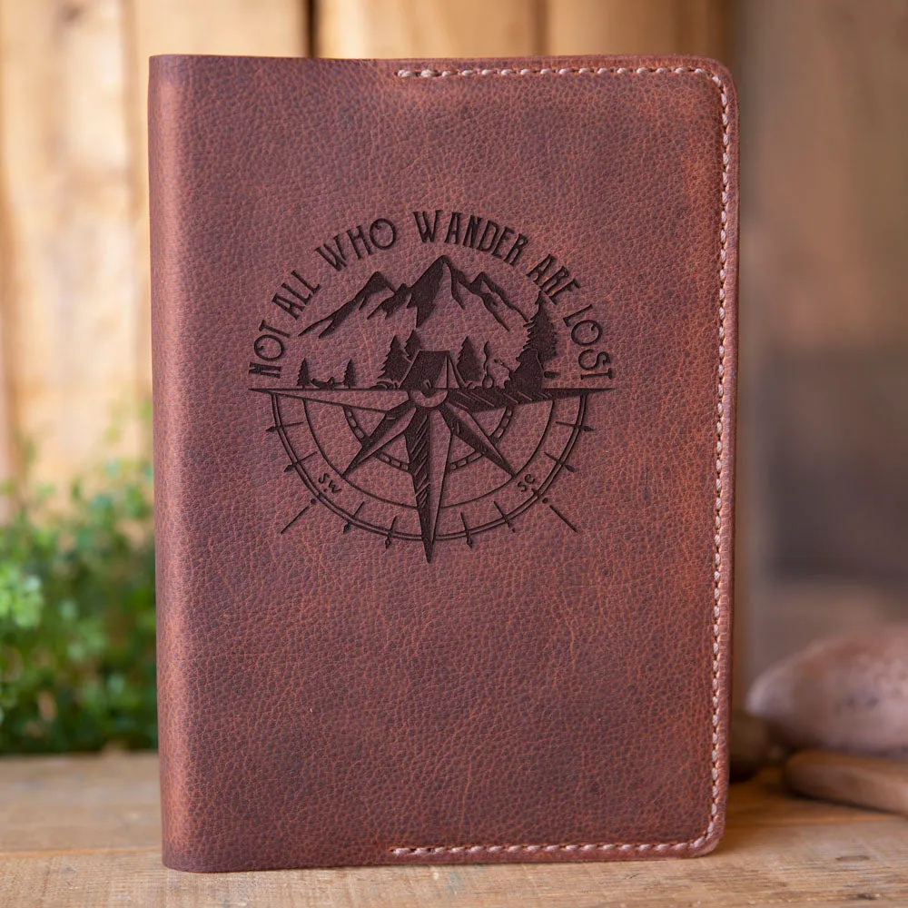 Leather Notebook Journal with Pen Pocket