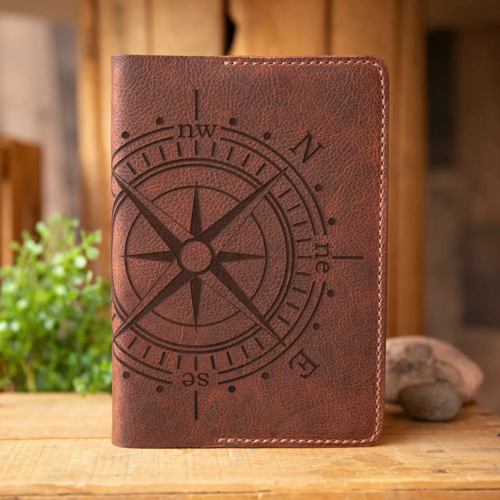 Leather Notebook Journal with Pen Pocket