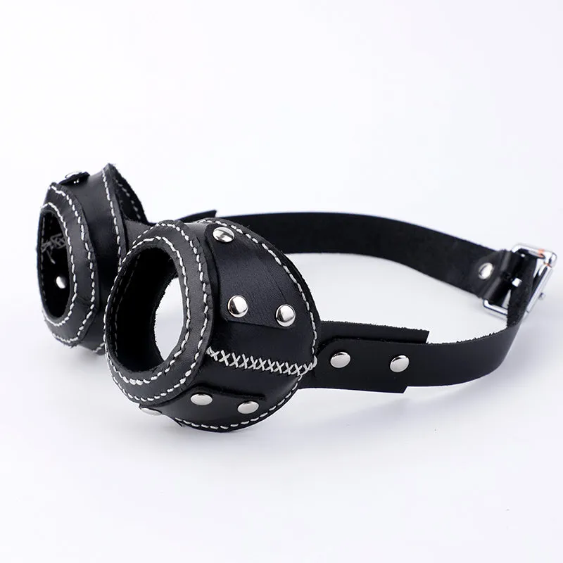 Leather Pattern Leather Punk Goggles Pattern Motorcycle Goggles Leather Craft Patterns Leather Templates