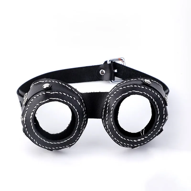 Leather Pattern Leather Punk Goggles Pattern Motorcycle Goggles Leather Craft Patterns Leather Templates