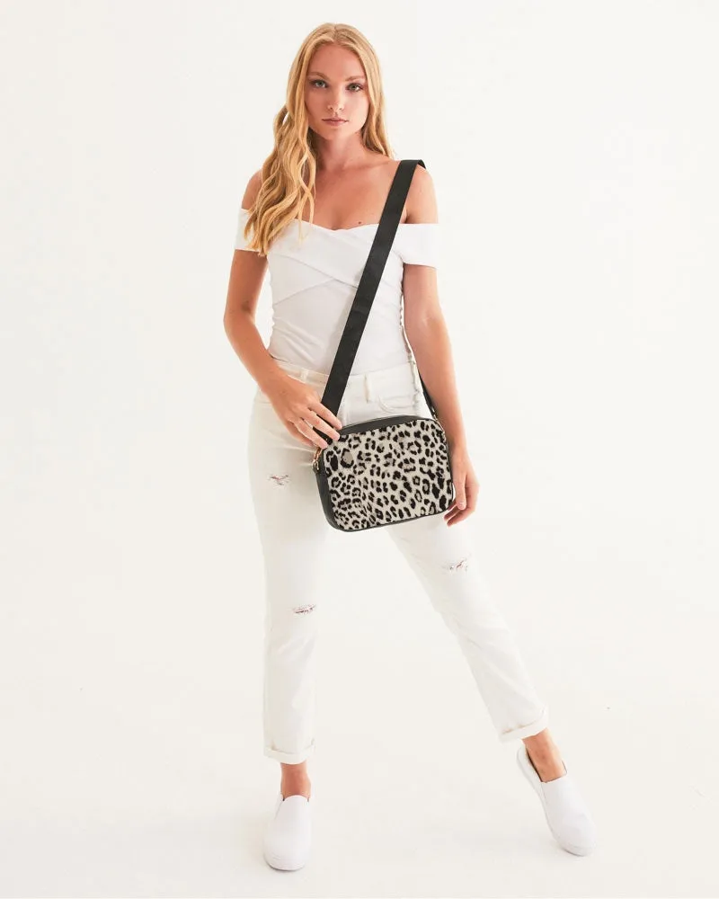 Leopard Print Crossbody Bag