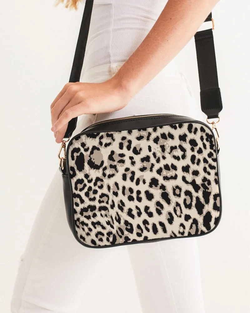 Leopard Print Crossbody Bag