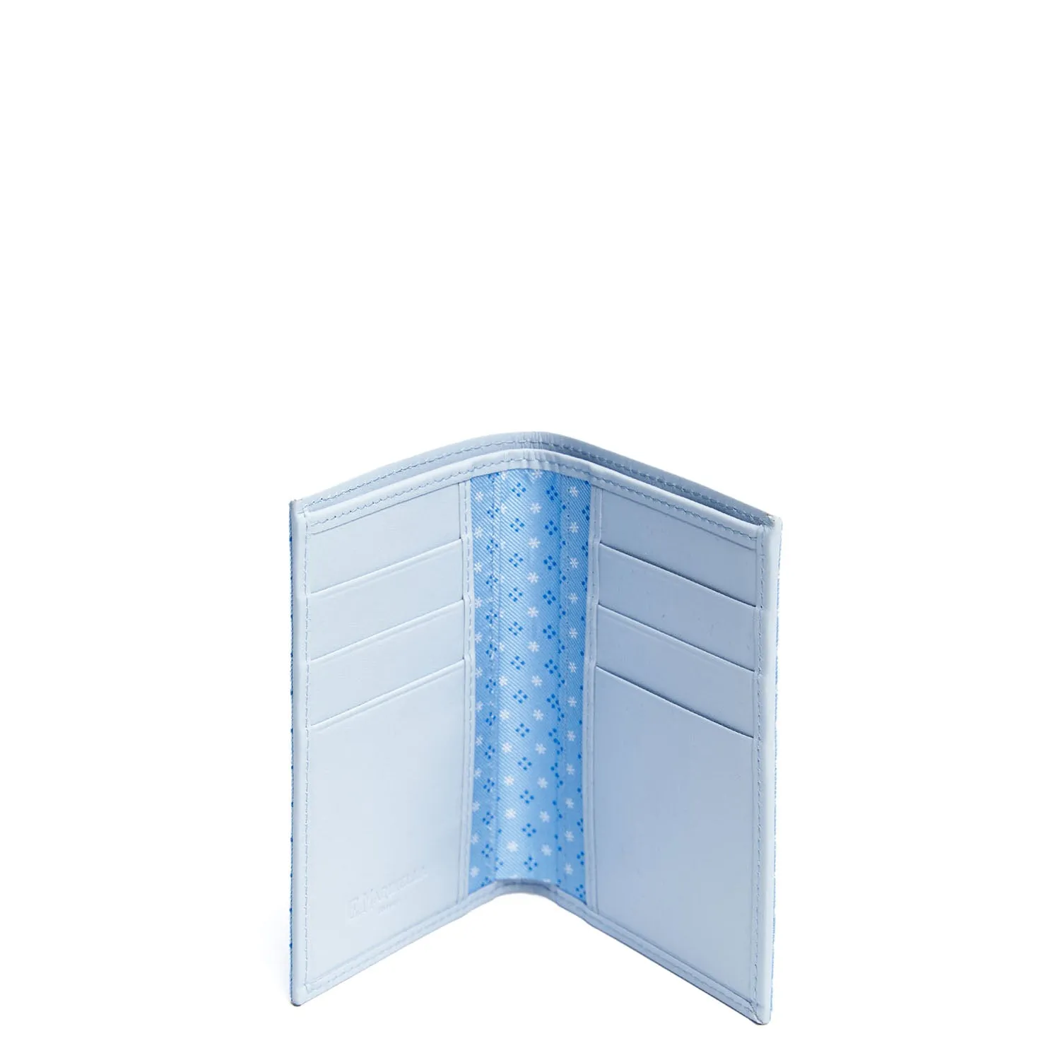 LIGHT BLUE VERTICAL WALLET