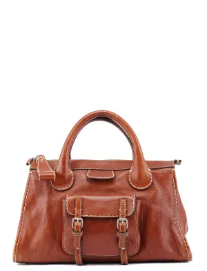 Light Brown Edith Tote Bag