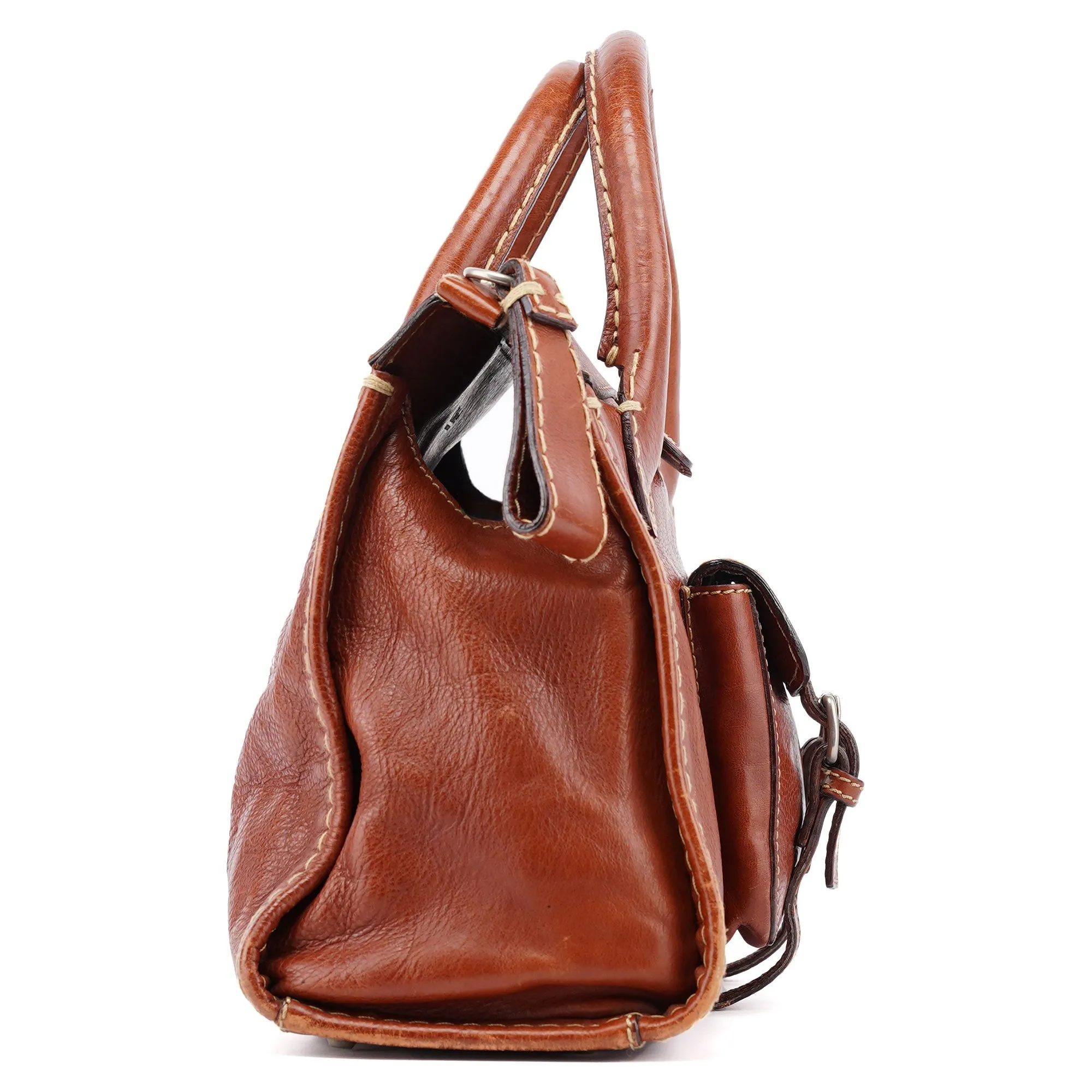 Light Brown Edith Tote Bag