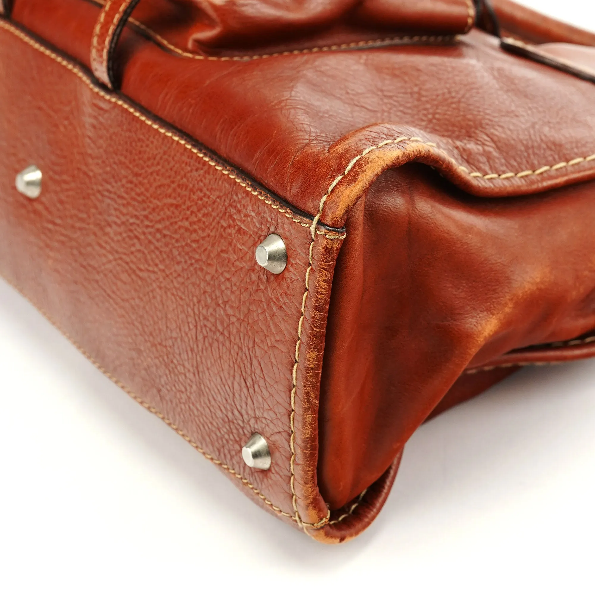 Light Brown Edith Tote Bag