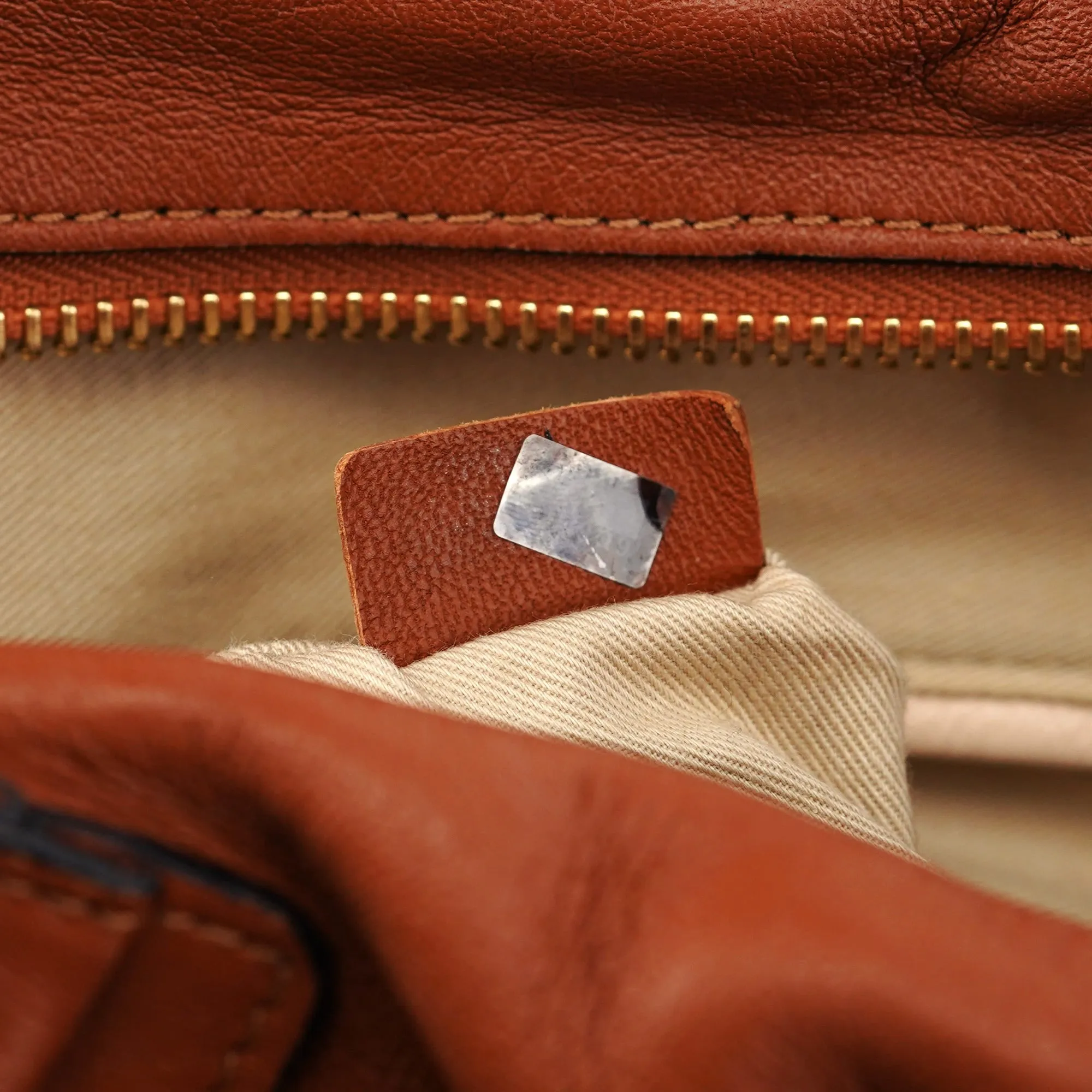 Light Brown Leather Paraty 2-Way Shoulder Bag