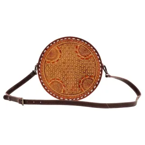 Lily bloom round bag