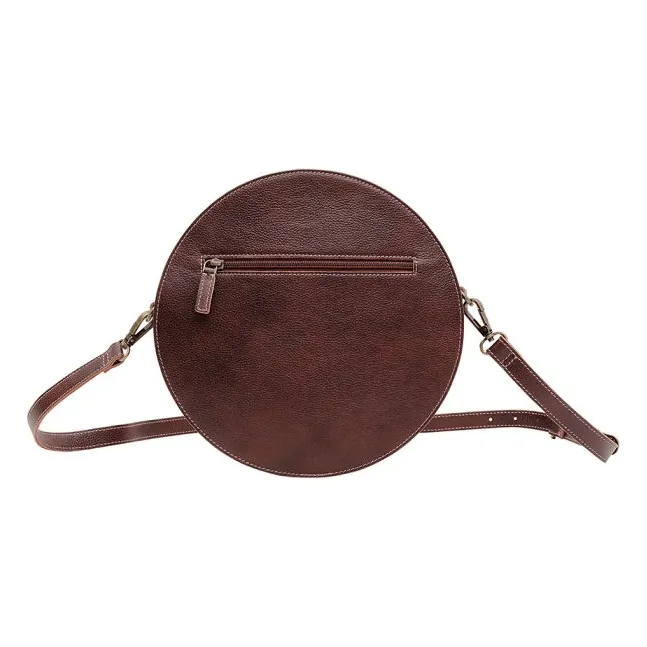 Lily bloom round bag