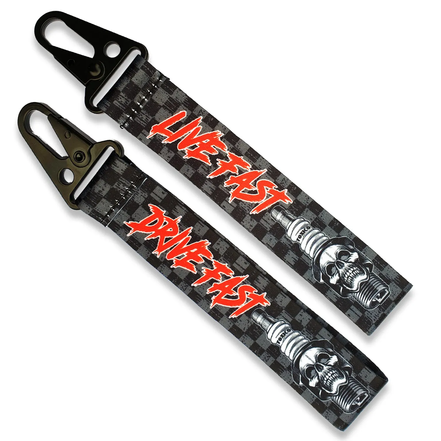 Live Fast Key Clip