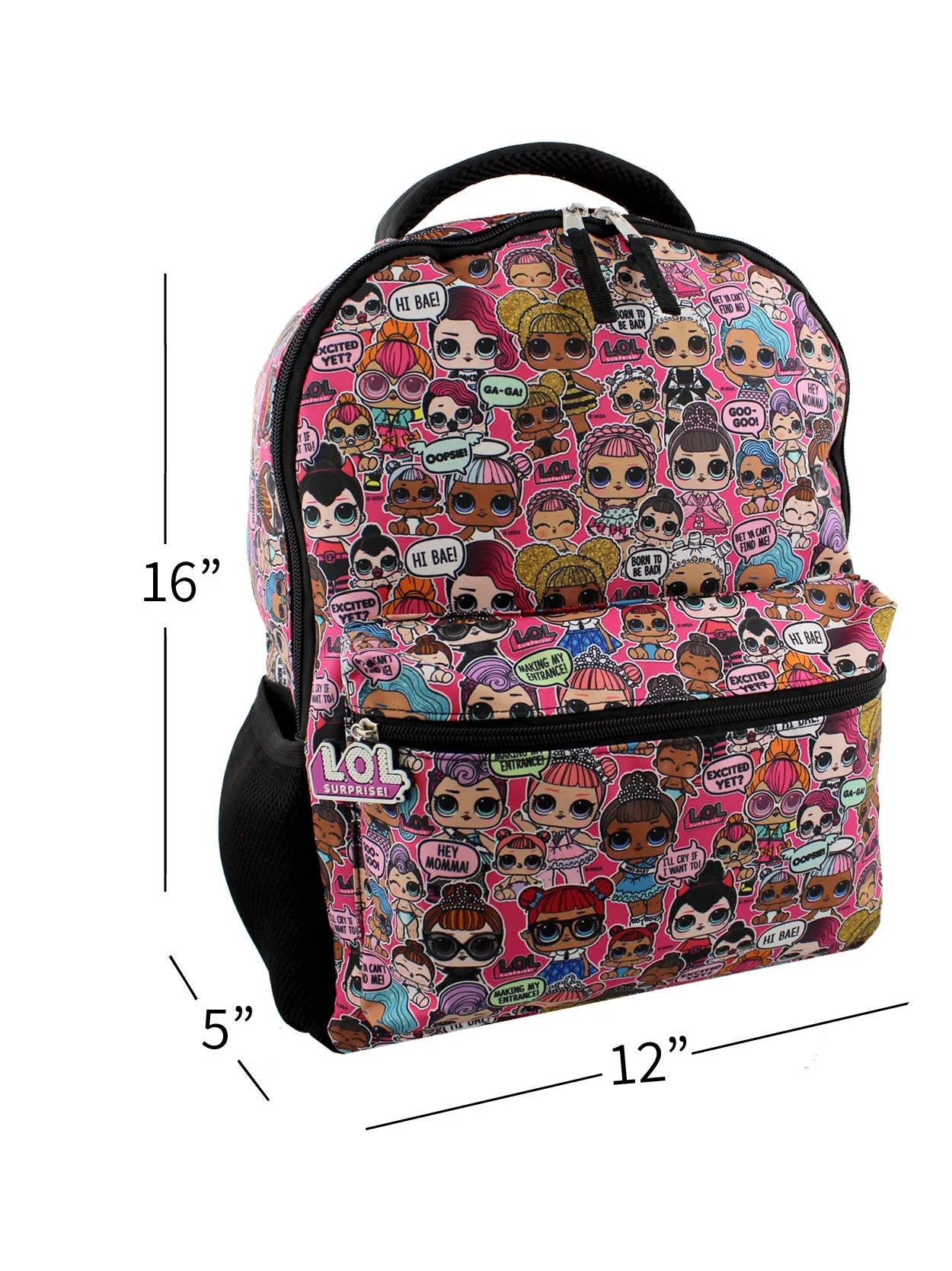 L.O.L. Surprise! Dolls 16" School Backpack