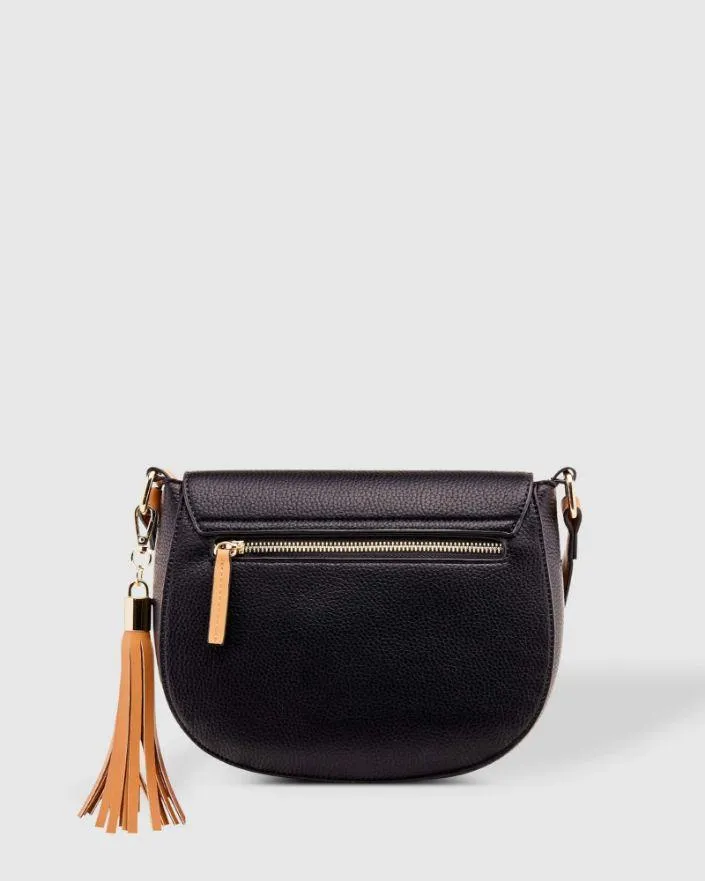 LOUENHIDE Andrea Crossbody Bag - Black