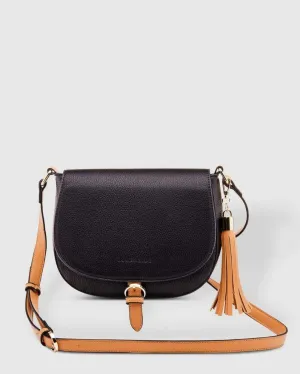 LOUENHIDE Andrea Crossbody Bag - Black