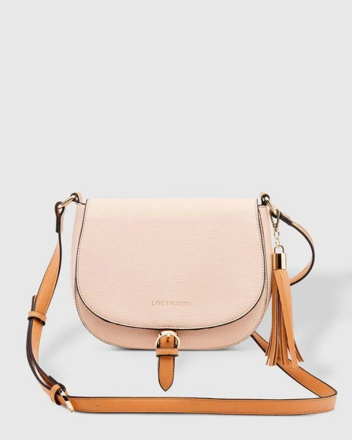 LOUENHIDE Andrea Crossbody Bag - Nude