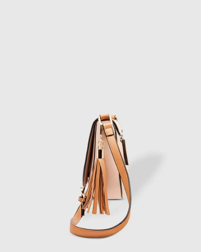 LOUENHIDE Andrea Crossbody Bag - Nude