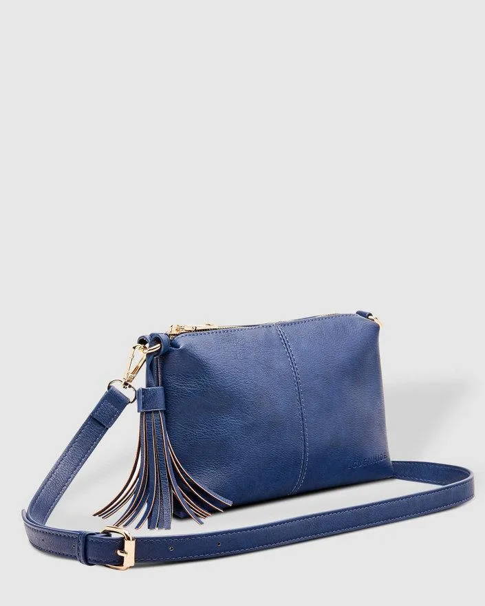 LOUENHIDE Baby Daisy Crossbody Bag - Steel Blue