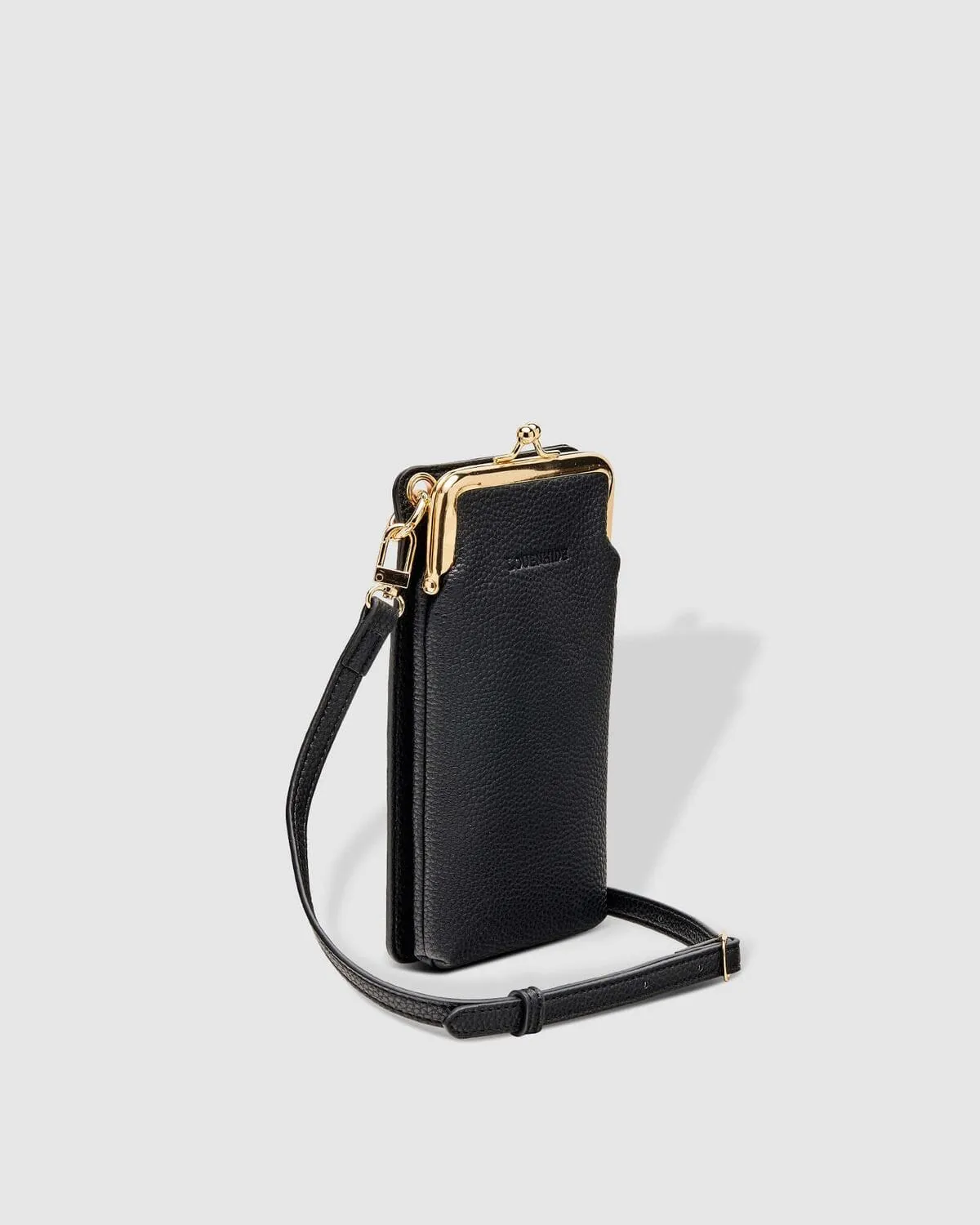 LOUENHIDE Billie Crossbody Phone Bag - Black