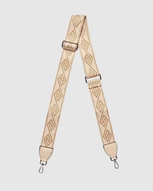 LOUENHIDE Bono Guitar Strap - Coffee Beige