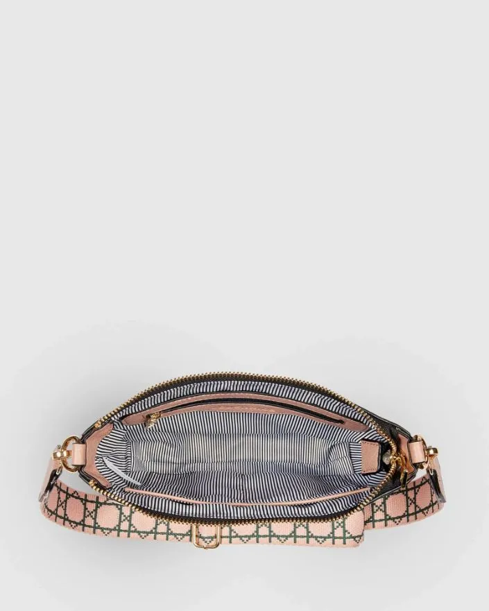 LOUENHIDE Lizzie Crossbody Bag - Blush