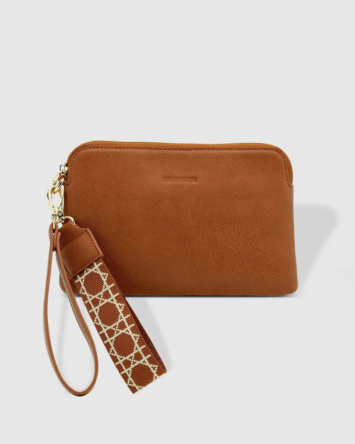 LOUENHIDE Mandy Clutch - Tan