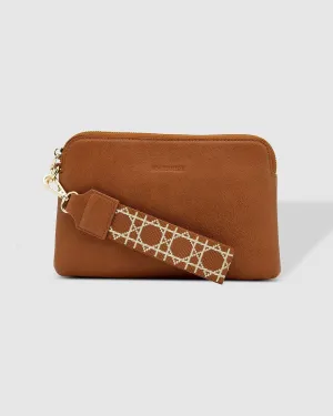 LOUENHIDE Mandy Clutch - Tan
