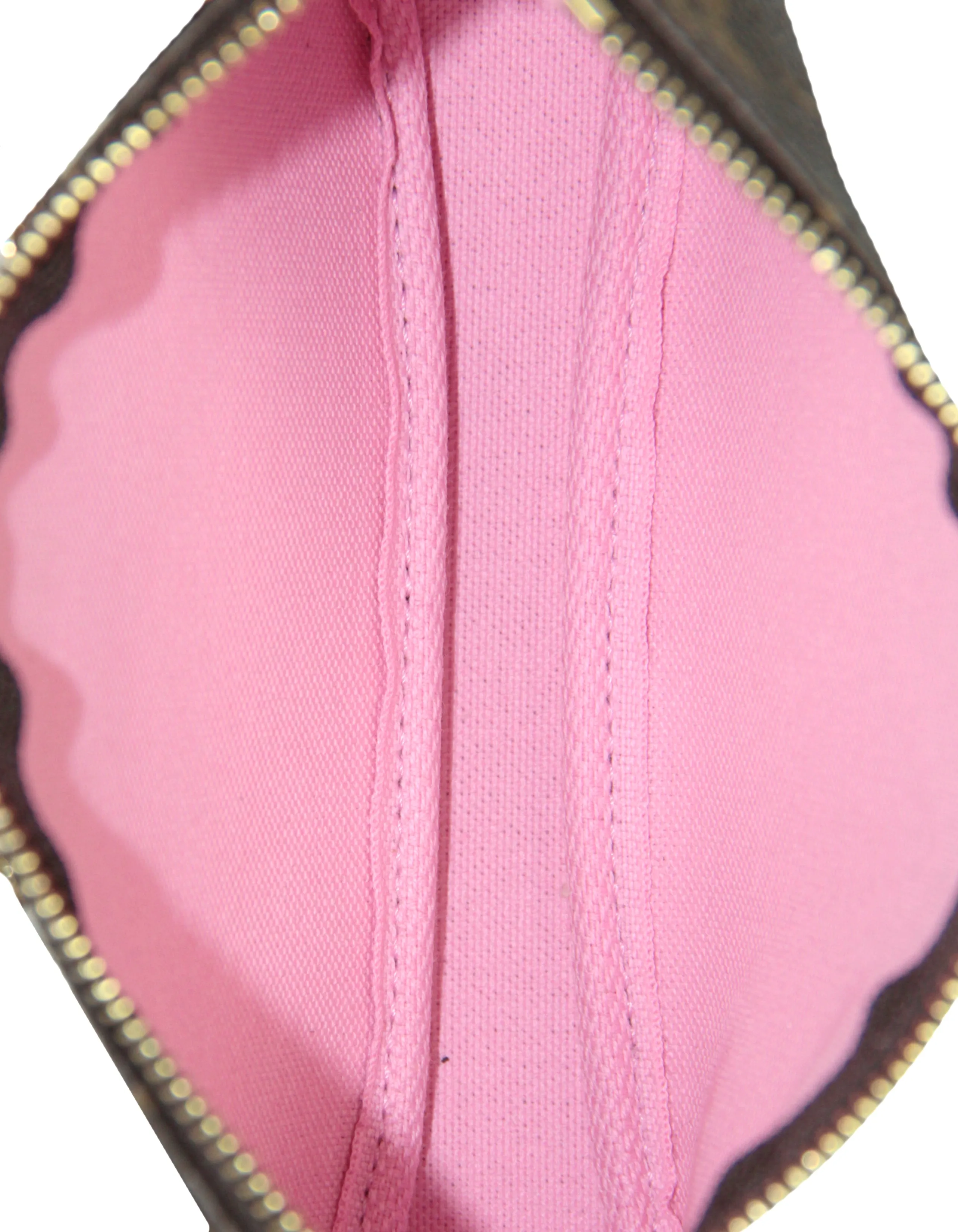Louis Vuitton '22 Paris Vivienne Holiday Animation Monogram Mini Pochette Accessories Bag